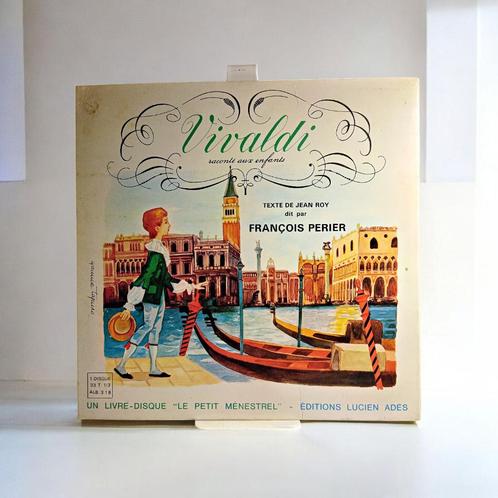Vinyle 33 T + livre - Vivaldi raconté aux enfants, Cd's en Dvd's, Vinyl | Kinderen en Jeugd, Gebruikt, Muziek, Ophalen of Verzenden