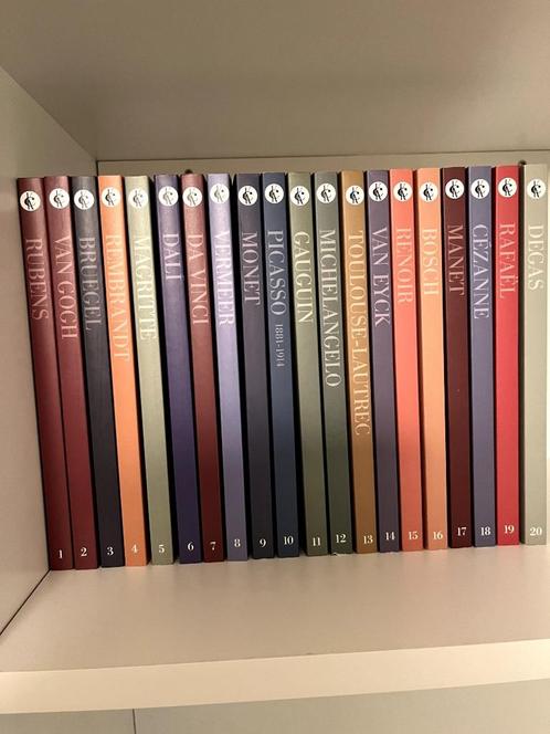 20-delige kunstboeken collectie (wereldberoemde schilders), Boeken, Kunst en Cultuur | Beeldend, Nieuw, Schilder- en Tekenkunst