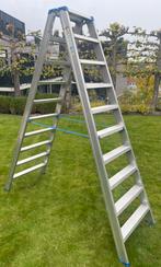 Escalo dubble  ladder sparta duo aluminium, Doe-het-zelf en Bouw, Ophalen, Ladder