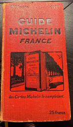 Antieke Michelin gids "France" 1929, Boeken, Gelezen, Michelin, Michelin Editions, Ophalen of Verzenden