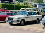 Volvo 240 2.3 GLT Injectie automaat, airco, zeer rijke histo, Auto's, Oldtimers, Automaat, 4 deurs, Wit, Bedrijf