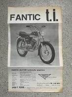 Originele Folder Fantic t.i. Motor / Bromfiets, Verzenden, Zo goed als nieuw