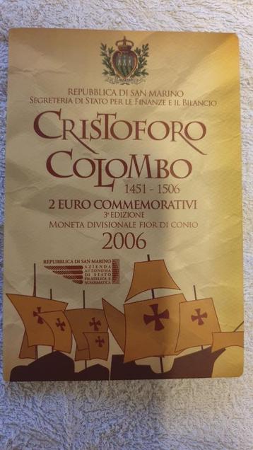 San Marino 2 euro in Blister 2006