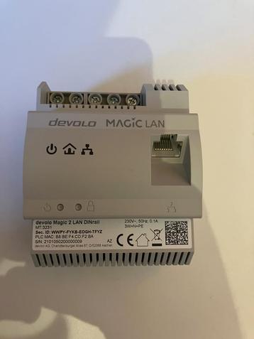 devolo magic 2 lan dinrail beschikbaar voor biedingen