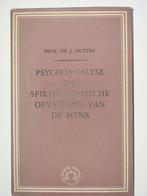 Psychoanalyse en spiritualistische opvattingen van de mens, Verzenden, Gelezen, J. Nuttin