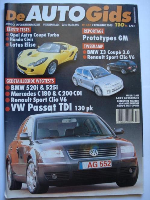 AutoGids 552, Livres, Autos | Brochures & Magazines, Utilisé, Général, Envoi