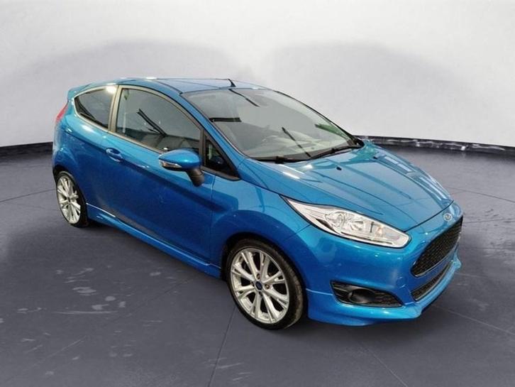Ford Fiesta VAN Sport, Auto's, Ford, Fiësta, Diesel, Euro 6, Overige carrosserie, 3 deurs, Handgeschakeld, Blauw, Zwart