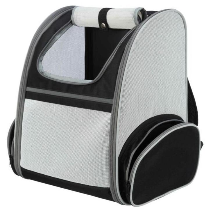 Hondenrugzak Chloe Lichtgrijs, Dieren en Toebehoren, Honden-accessoires, Nieuw, Ophalen