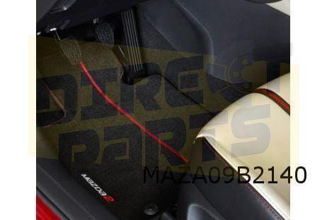 Mazda 2 Mattenset 'premium' (4x) rode accenten Origineel! MA, Auto-onderdelen, Interieur en Bekleding, Mazda, Nieuw, Verzenden