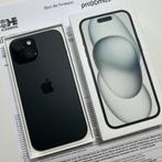 iPhone 15 boîte, facture complet + Accessoires, Télécoms, 128 GB, IPhone 15, Comme neuf, Sans abonnement