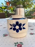 Boch - Suikerpotje blauw, Antiek en Kunst, Ophalen of Verzenden