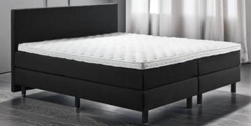 OP MAAT! Boxspring NICO 140 x 200 met TOPPER! Gratis bezorgd