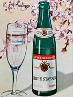 Oude reclame Aubel cidre Stassen, Verzamelen, Merken en Reclamevoorwerpen, Ophalen of Verzenden, Zo goed als nieuw