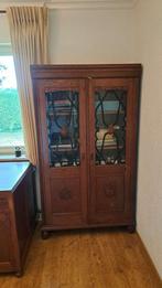 Vitrinekast art deco Amsterdamse school antiek, Ophalen