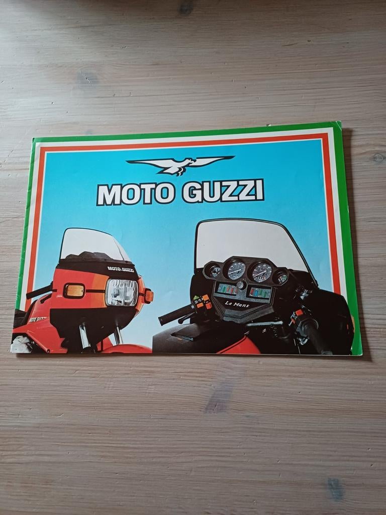 Moto guzzi brochure, Motoren, Particulier