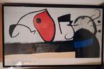 Litho Joan Miró - 86 x 142 cm., Antiek en Kunst, Kunst | Litho's en Zeefdrukken, Ophalen