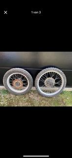 Kawasaki kdx 200 wielen, Ophalen, Gebruikt