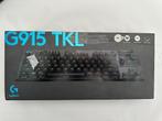 Logitech G915 TKL Lightspeed RGB clavier gaming azerty, Ophalen, Gebruikt, Logitech G, Azerty