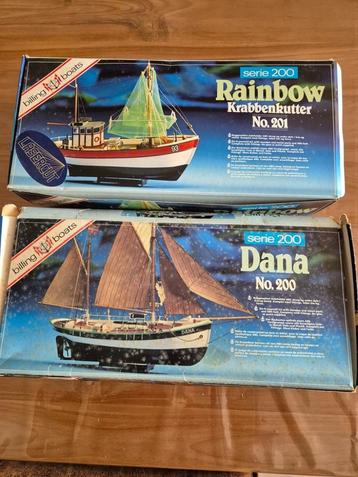 Lot de 2 boites de maquettes de bateaux beschikbaar voor biedingen