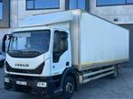 Iveco Eurocargo 140-210 + box 8m, Auto's, Automaat, Euro 6, Iveco, Wit