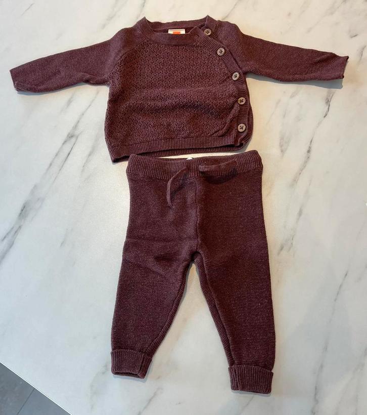Setje maat 56, Kinderen en Baby's, Babykleding | Maat 56, Zo goed als nieuw, Jongetje of Meisje, Setje, Ophalen