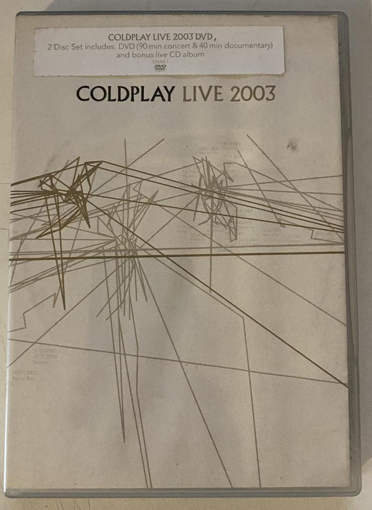 Coldpaly Live 2003, CD & DVD, DVD | Musique & Concerts, Enlèvement ou Envoi
