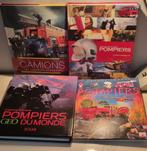 Lot de 6 livres sur le métier de pompiers., Ophalen, Zo goed als nieuw
