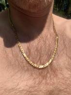 Collier or unoaerre 18k homme 52cm, Comme neuf, Or, Or