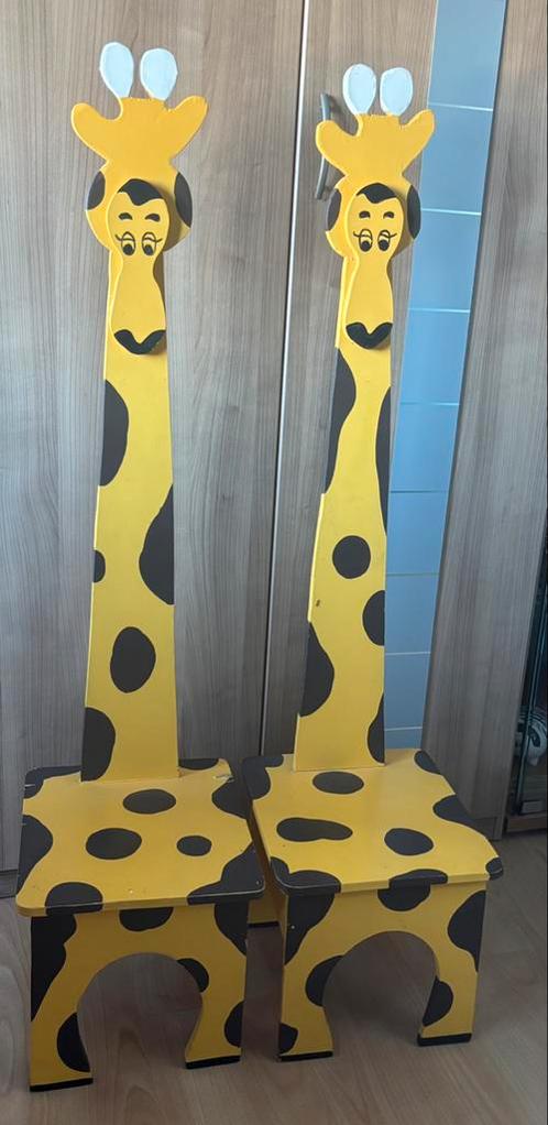 Giraf stoelen kind, Kinderen en Baby's, Kinderkamer | Tafels en Stoelen, Gebruikt, Stoel(en), Ophalen