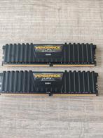 Corsair Vengeance 16GB DDR4 3000MHz Black, DDR4, Ophalen of Verzenden, Zo goed als nieuw, Desktop