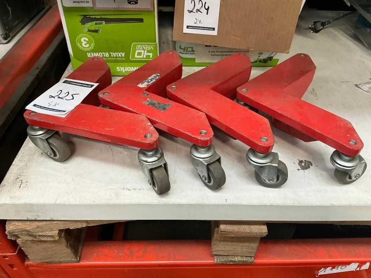 Transportwagen (4x), Zakelijke goederen, Landbouw | Werktuigen, Overige, Overige typen