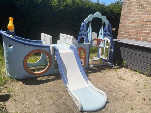 Speeltoestel met schommel en glijbaan 1 jaar oud, Kinderen en Baby's, Speelgoed | Buiten | Speeltoestellen, Glijbaan, Schommel