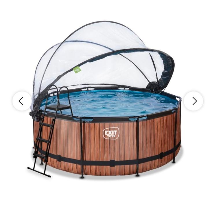 Zwembad verlaten 360x122, Tuin en Terras, Zwembaden, Gebruikt, Opzetzwembad, 120 cm of meer, 200 tot 400 cm, 200 tot 300 cm, Rond