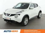 Nissan Juke 1.6 Acenta (bj 2017, automaat), Auto's, Stof, Parkeersensor, Wit, 5 zetels