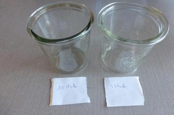 bokalen voor doopsuiker - babyborrel ? inhoud 500 ml  beschikbaar voor biedingen