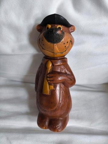 Très ancienne figurine tirelire Yogi l ours Bear . Elle mesu, Collections, Comme neuf