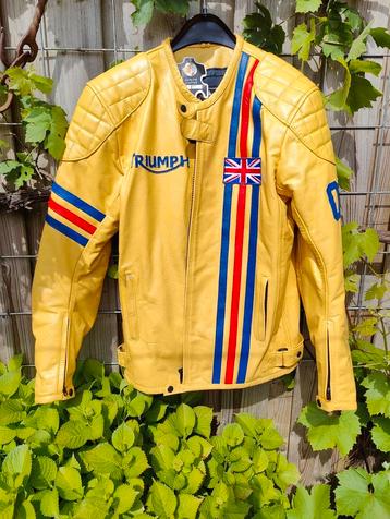 Hagelnieuwe leren Triumph Romero jas mt L beschikbaar voor biedingen