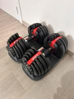 Zeuz verstelbare dumbbells 2x 24kg – als nieuw, Sport en Fitness, Fitnessmaterialen, Ophalen, Zo goed als nieuw, Benen, Dumbbell