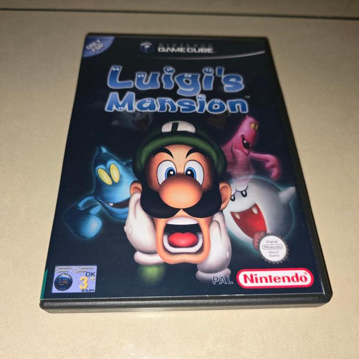Luigi's Mansion GameCube GC Game Case, Games en Spelcomputers, Games | Nintendo GameCube, Zo goed als nieuw, Verzenden