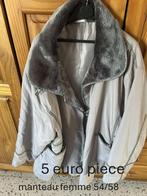 manteau de femme 54/56, Ophalen, Zo goed als nieuw, Maat 46/48 (XL) of groter, Grijs