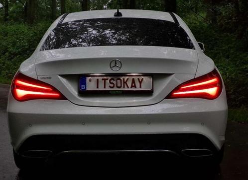 mercedes-benz CLA180 2016, Auto's, Mercedes-Benz, Particulier, CLA, Trekhaak, Benzine, Euro 6, 5 deurs, Handgeschakeld, Wit, Zwart