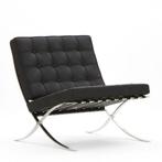 Design chair Barcelona van Mies van der Rohe design-stoel, Huis en Inrichting, Ophalen of Verzenden, Nieuw, Leer