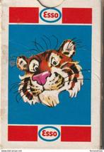 JEU DE CARTES CARTES A JOUER PUBLICITAIRES JEU DU TIGRE ESSO, Trois ou quatre joueurs, Enlèvement ou Envoi, Utilisé