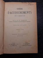 1892.Cours d'accouchements Dr N.CHARLES Eutocie et Dystocie, Antiquités & Art, Enlèvement ou Envoi