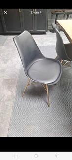 4 mooie kuipstoelen van maison du monde, Huis en Inrichting, Stoelen, Ophalen, Zwart