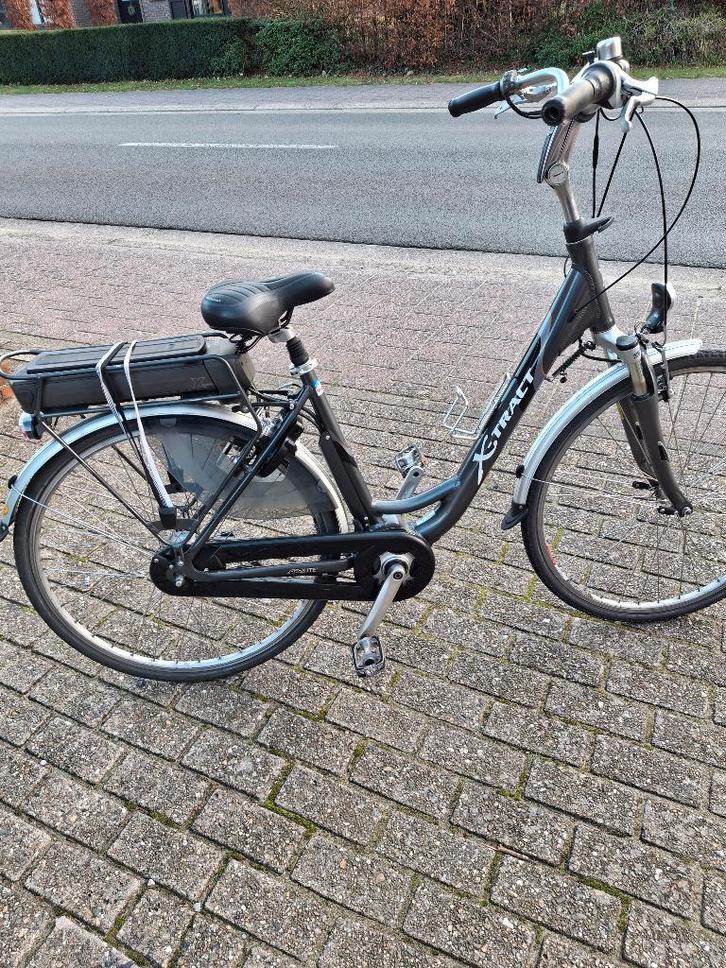 E bike xtract middenmotor sterke tranz x batterij, Vélos & Vélomoteurs, Vélos électriques, Utilisé, Autres marques, 51 à 55 cm