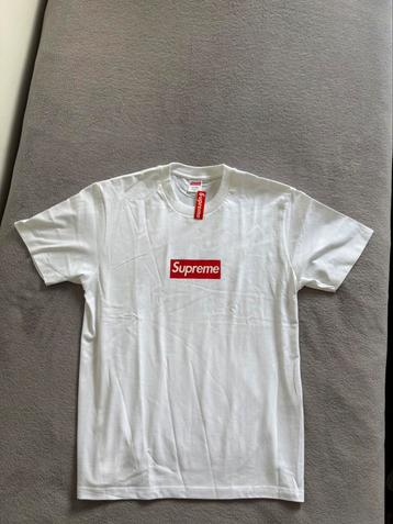 T-shirt Supreme witte, Kleding | Heren, T-shirts, Maat 48/50 (M), Wit, Nieuw, Ophalen of Verzenden