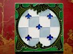 Art nouveau tegel, Antiek en Kunst, Ophalen of Verzenden