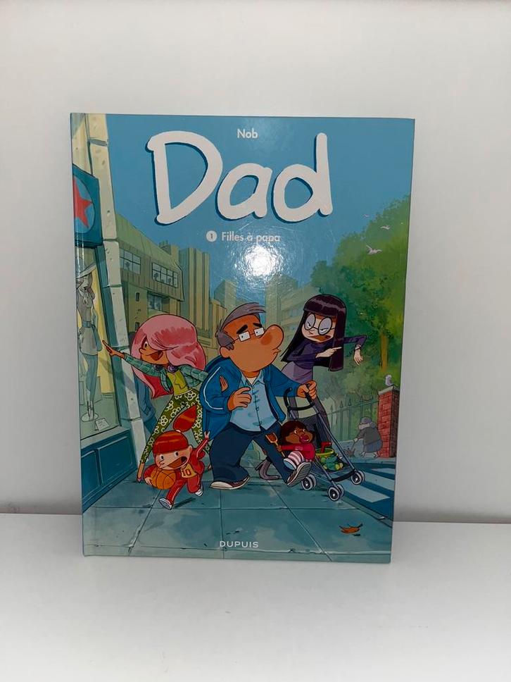 Dad 1 à 7, Boeken, Stripverhalen, Zo goed als nieuw, Meerdere stripboeken, Ophalen