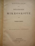 1890 Leitfaden der botanischen Mikroskopie BEHRENS 150 plate, Ophalen of Verzenden